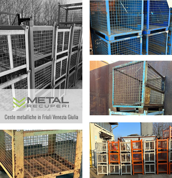 Ceste metalliche usate in Friuli Venezia Giulia