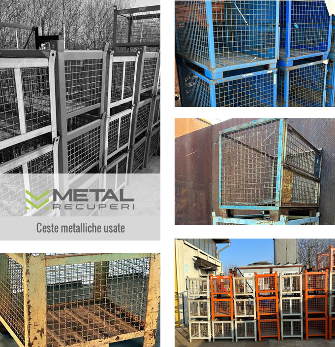 Ceste metalliche usate